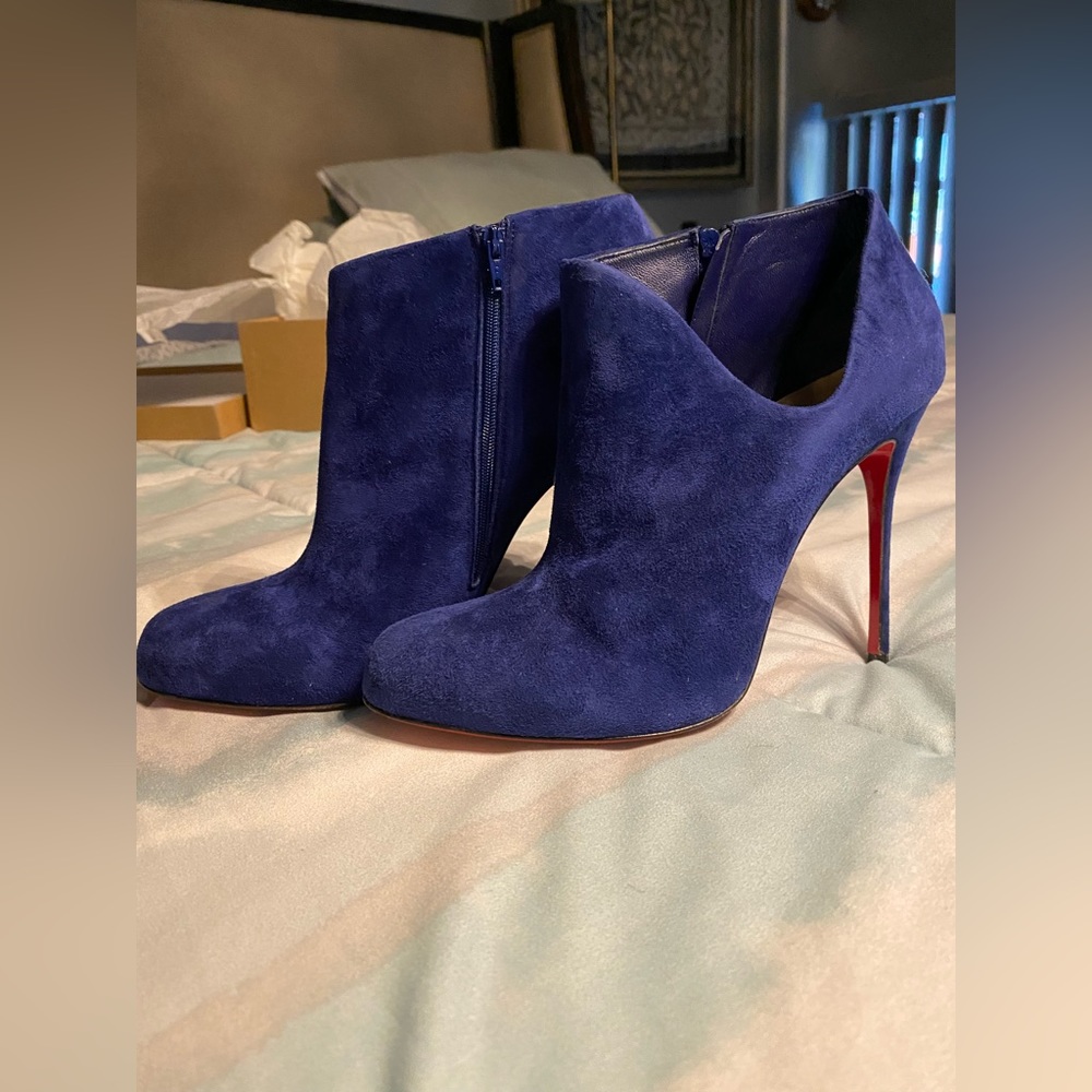Christian Louboutin Lisse 100 Royal Indigo